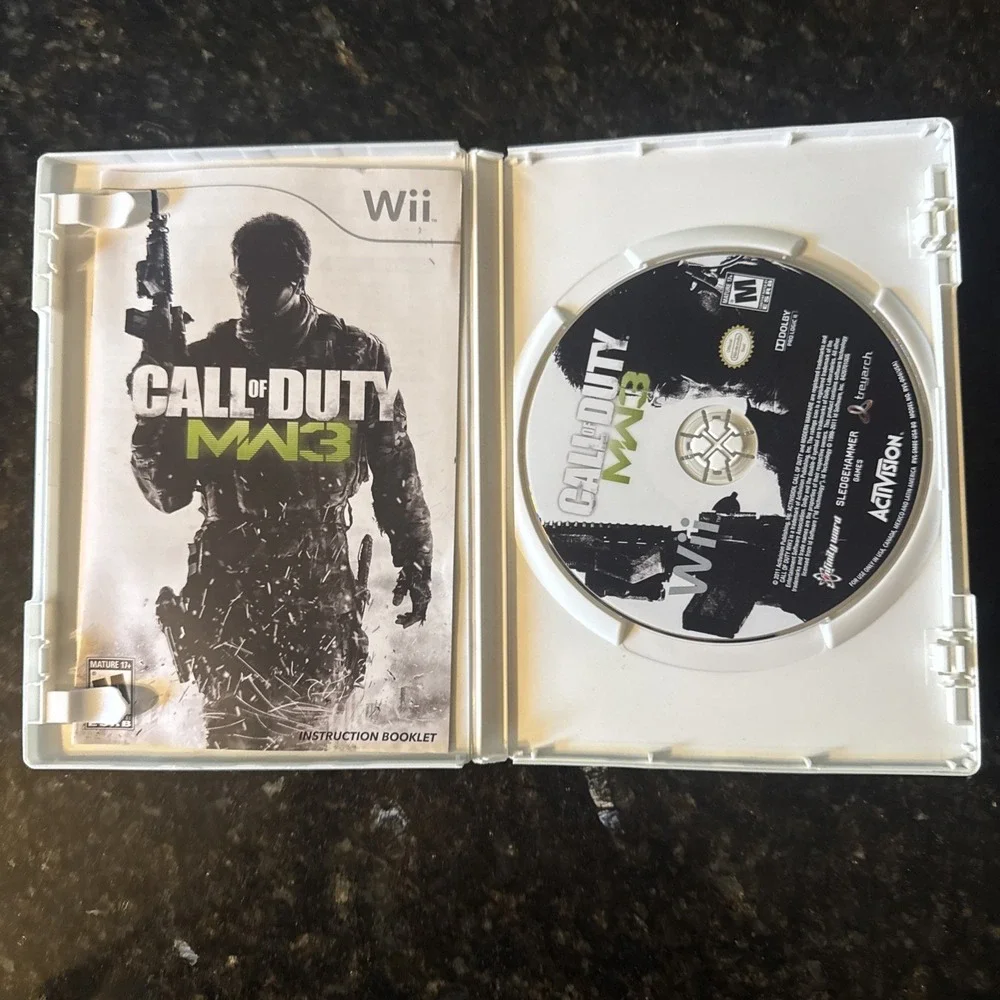 Call of Duty: Modern Warfare 3 (Nintendo Wii) Video Game Complete W/Manual